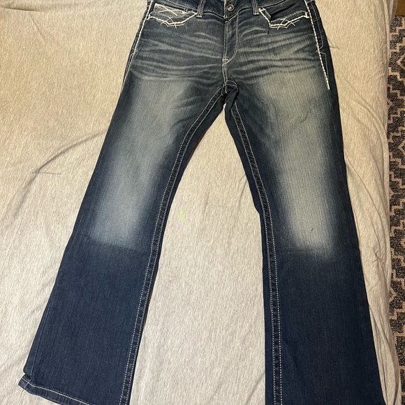 Ariat Denim - Women’s Ariat Mid Rise Boot Cut Jeans in Blue